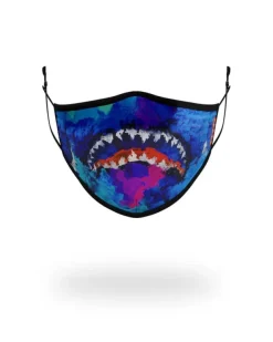 FACE MASKS>SPRAYGROUND KIDS FORM FITTING MASK: COLOR DRIP
