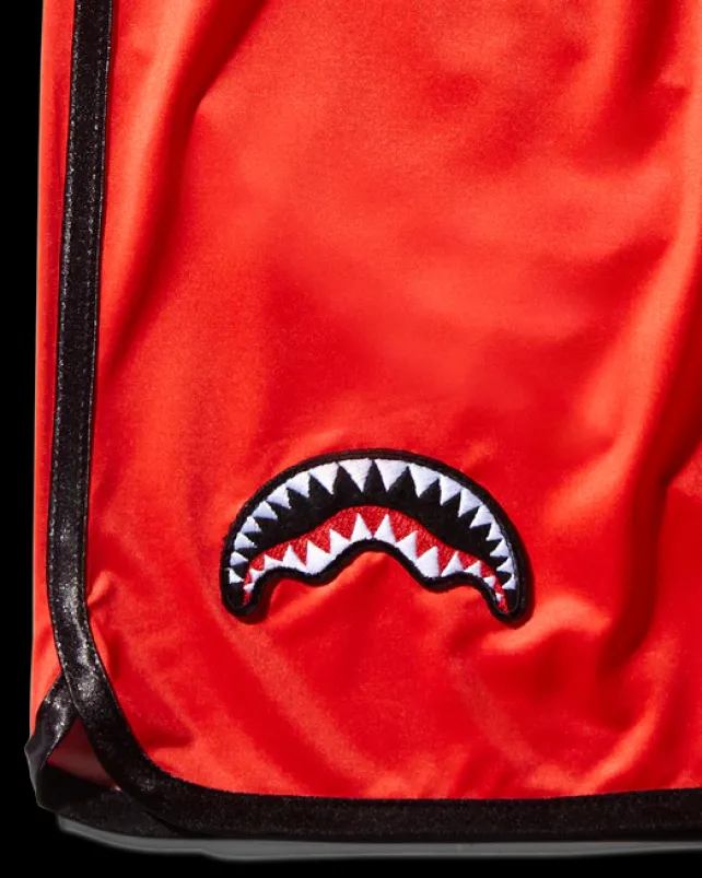 SWIMWEAR>SPRAYGROUND KIDS JAPAN WAVE SWIM TRUNKS (RED)