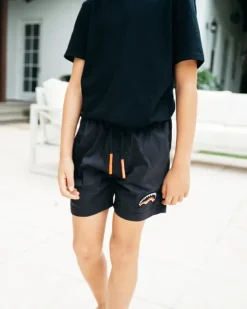 SWIMWEAR>SPRAYGROUND KIDS LIGHTS OUT SWIM TRUNKS