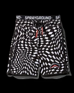 SWIMWEAR>SPRAYGROUND KIDS TRIPPY SWIM TRUNKS