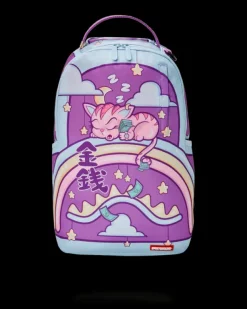 BACKPACKS>SPRAYGROUND KITTY MONEY NAPSACK u30b9u30d7u30ecu30fcu30b0u30e9u30a6u30f3u30c9 (DLXR)