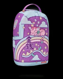 BACKPACKS>SPRAYGROUND KITTY MONEY NAPSACK u30b9u30d7u30ecu30fcu30b0u30e9u30a6u30f3u30c9 (DLXR)