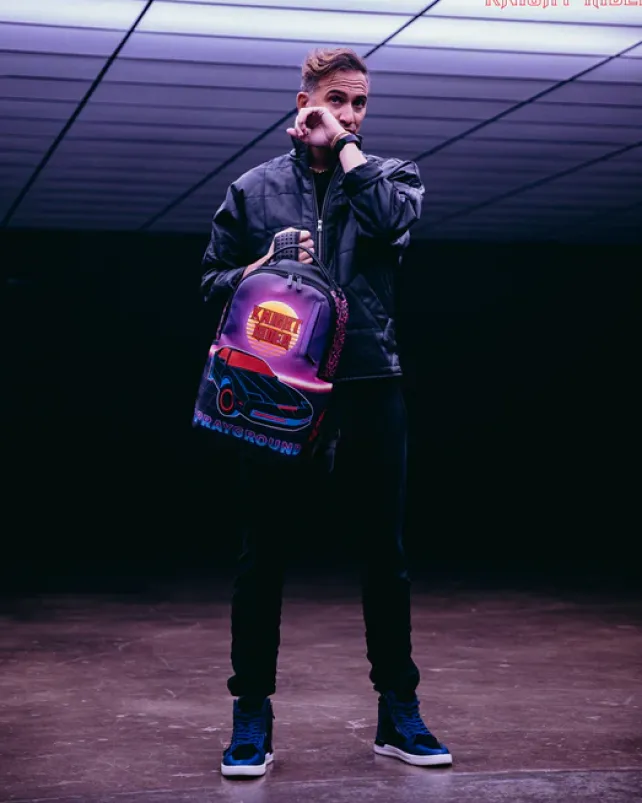 BACKPACKS>SPRAYGROUND KNIGHT RIDER K.I.T.T. LASER SHARK BACKPACK