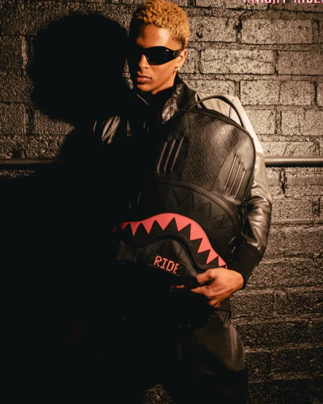 BACKPACKS>SPRAYGROUND KNIGHT RIDER K.I.T.T. LED TURBO BOOST BACKPACK