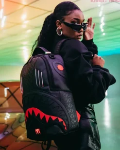 BACKPACKS>SPRAYGROUND KNIGHT RIDER K.I.T.T. LED TURBO BOOST BACKPACK