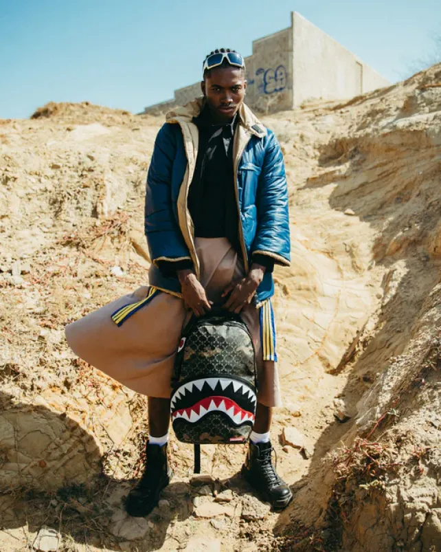 BACKPACKS>SPRAYGROUND LASERS BLAZIN BACKPACK (DLXV)