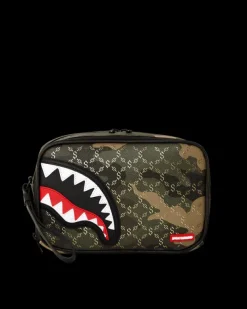 TOILETRIES AKA MONEY BAGS>SPRAYGROUND LASERS BLAZIN TOILETRY BRICKSIDE BAG