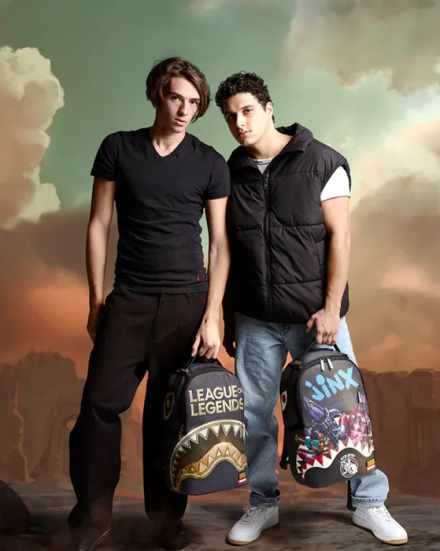 BACKPACKS>SPRAYGROUND LEAGUE OF LEGENDS JINX BACKPACK (DLXV)