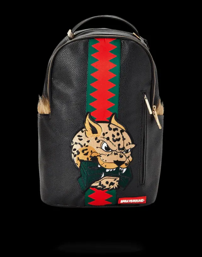 BACKPACKS>SPRAYGROUND LEOPARD FUR MONEY