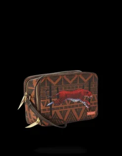 TOILETRIES AKA MONEY BAGS>SPRAYGROUND LEOPARDS IN PARIS TOILETRY AKA MONEY BAG
