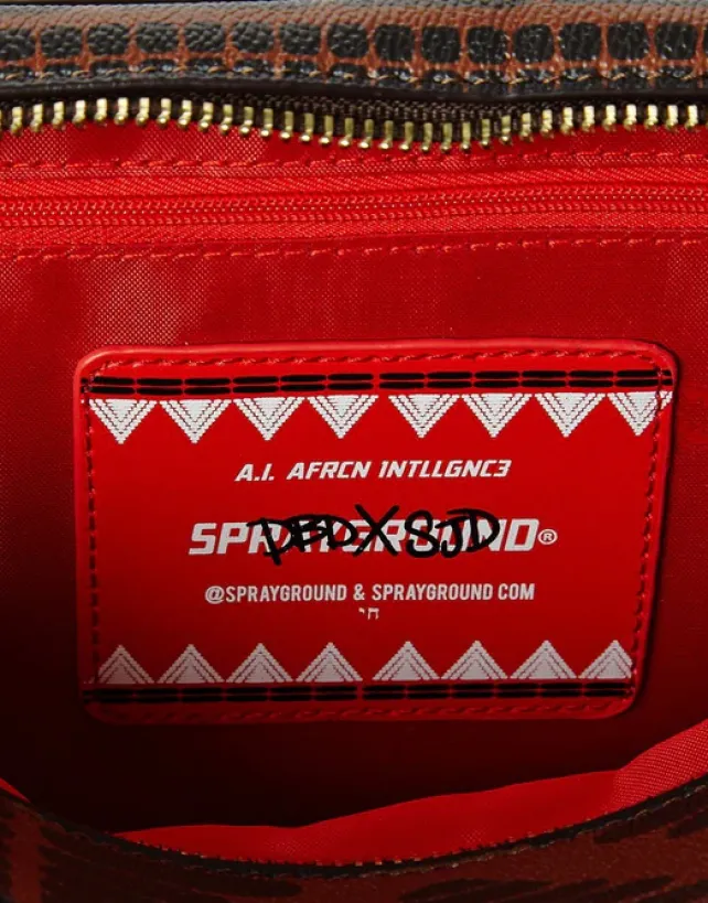 TOILETRIES AKA MONEY BAGS>SPRAYGROUND LEOPARDS IN PARIS TOILETRY AKA MONEY BAG