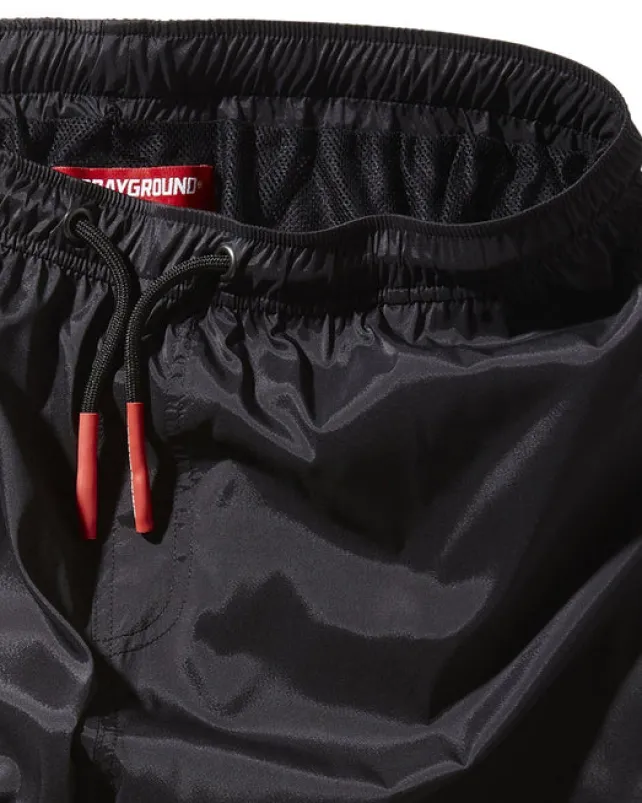 SWIMWEAR>SPRAYGROUND LIGHTS OUT SHOTO SWIM TRUNKS
