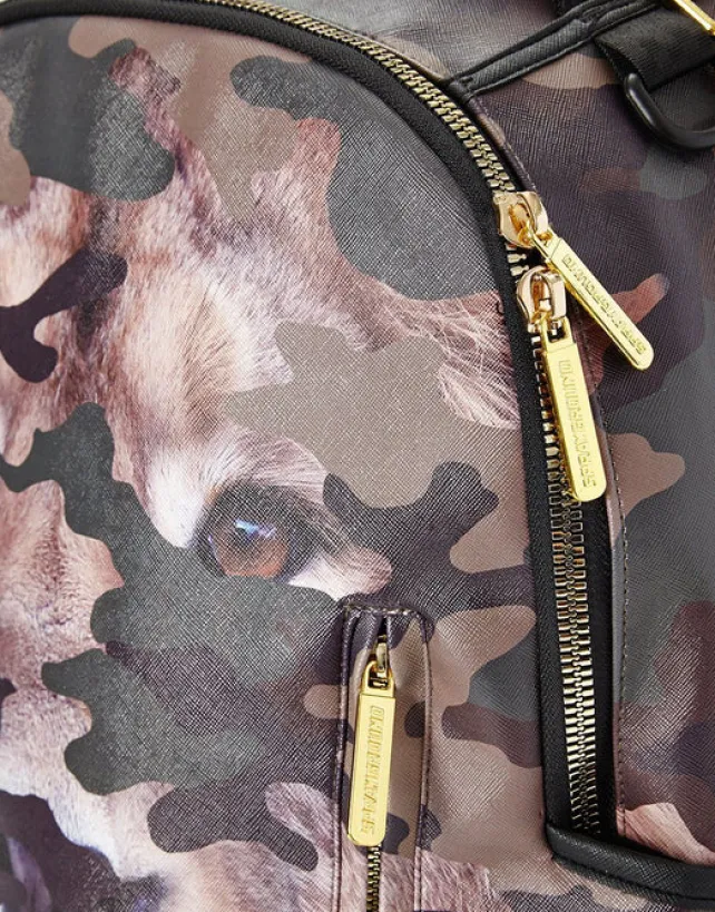 BACKPACKS>SPRAYGROUND LION CAMO