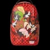 BACKPACKS>SPRAYGROUND LOONEY TUNES TAZ MARVIN BUST OUT BACKPACK (DLXV)