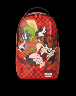 BACKPACKS>SPRAYGROUND LOONEY TUNES TAZ MARVIN BUST OUT BACKPACK (DLXV)