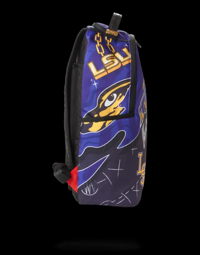 BACKPACKS>SPRAYGROUND LSU BIG STYLE BACKPACK