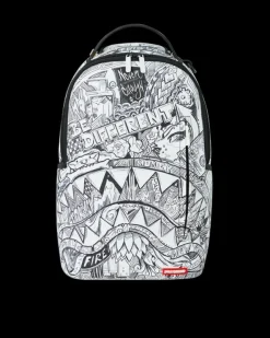 BACKPACKS>SPRAYGROUND MAD DOODLES BACKPACK (DLXV)
