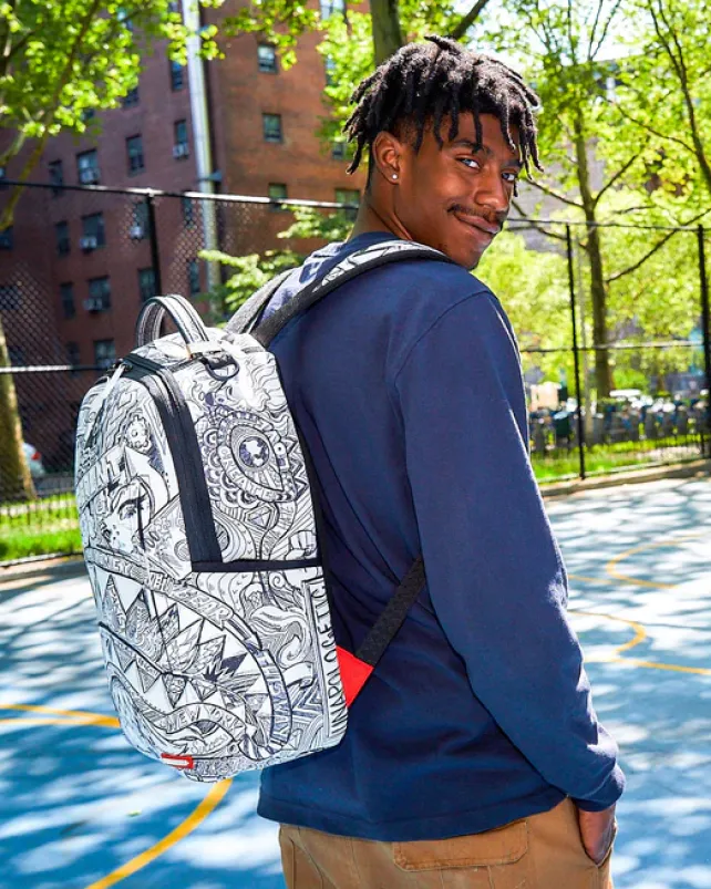 BACKPACKS>SPRAYGROUND MAD DOODLES BACKPACK (DLXV)