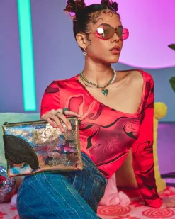 CROSSOVER CLUTCHES>SPRAYGROUND MAGIC CITY CROSSOVER CLUTCH