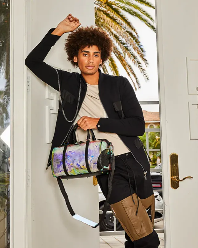 DUFFLES>SPRAYGROUND MAGIC CITY MINI DUFFLE