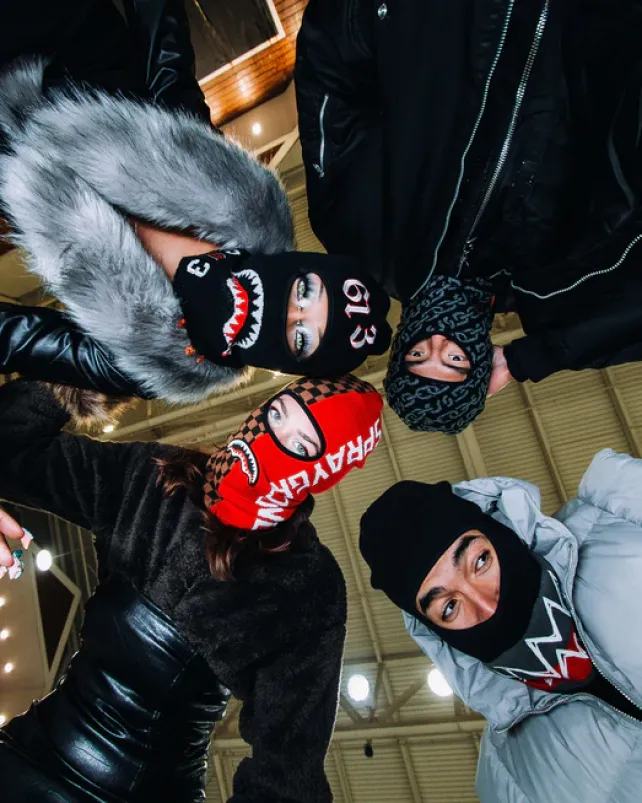 SKI MASKS|COLD WEATHER GEAR>SPRAYGROUND MAGNETIC PULSE SKI MASK