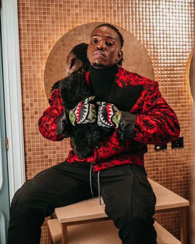 GLOVES|COLD WEATHER GEAR>SPRAYGROUND MAMA I MADE IT GLOVES