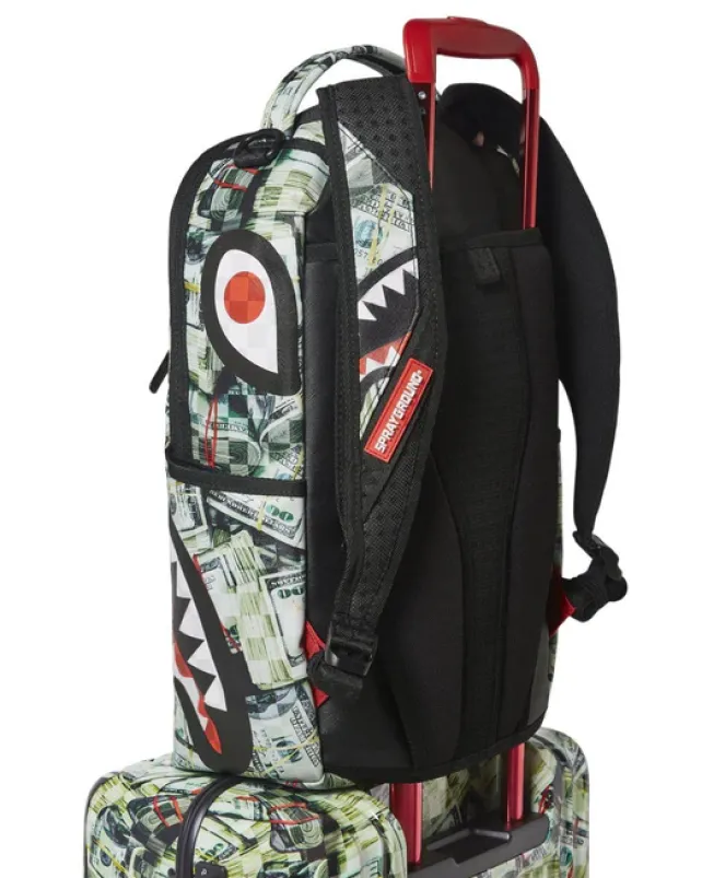 CARRY-ON LUGGAGE>SPRAYGROUND MAMA I MADE IT SHARKNAUTICS HARDSHELL CARRY-ON LUGGAGE