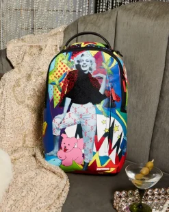 BACKPACKS>SPRAYGROUND MARILYN MONROE POP ART BACKPACK (DLXV)