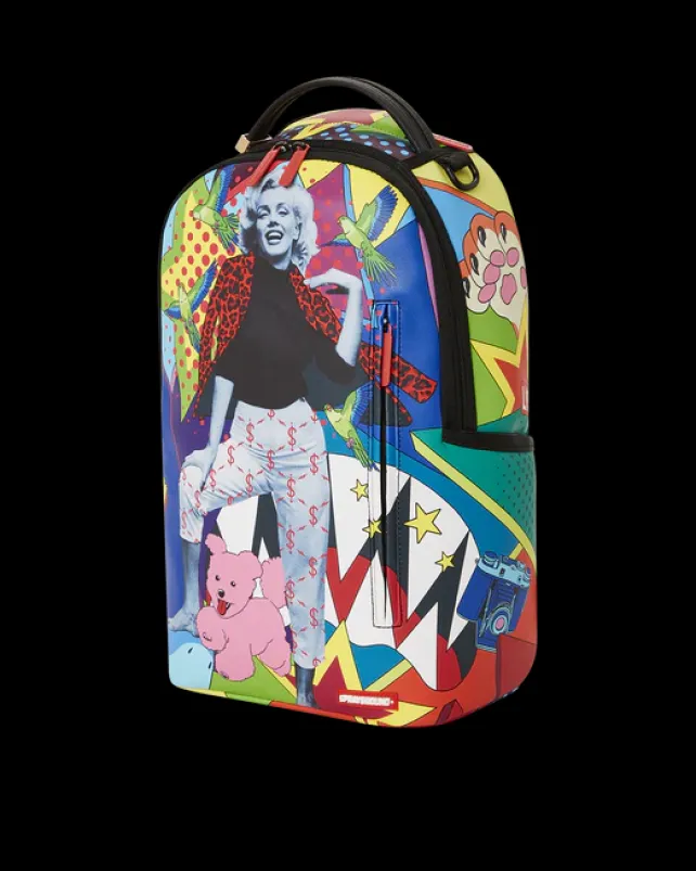 BACKPACKS>SPRAYGROUND MARILYN MONROE POP ART BACKPACK (DLXV)