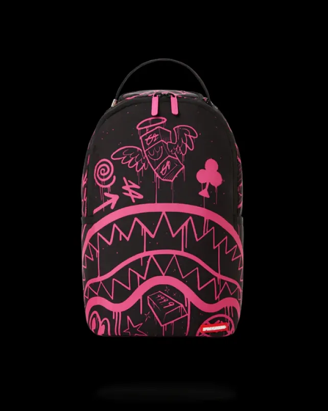 MINI BACKPACKS>SPRAYGROUND MARKER DRIP MINI BACKPACK