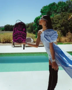 MINI BACKPACKS>SPRAYGROUND MARKER DRIP MINI BACKPACK