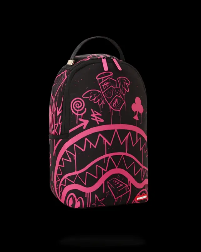 MINI BACKPACKS>SPRAYGROUND MARKER DRIP MINI BACKPACK