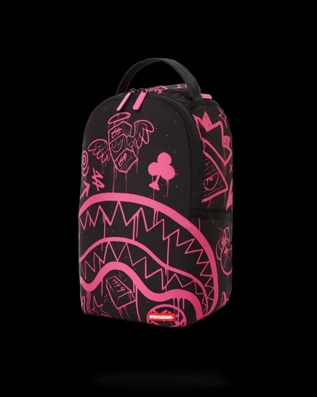 MINI BACKPACKS>SPRAYGROUND MARKER DRIP MINI BACKPACK