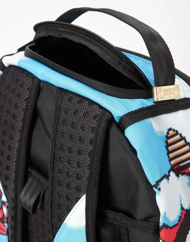 BACKPACKS>SPRAYGROUND MEGA MAN DESTROYER SHARK