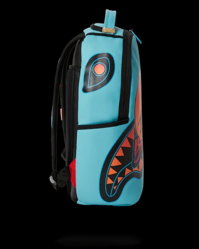 BACKPACKS>SPRAYGROUND MIAMI BEACH POLO COLLAB BACKPACK (DLXV-SKY)
