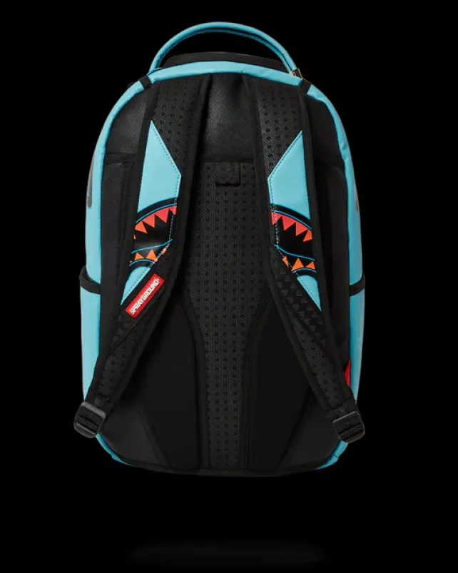 BACKPACKS>SPRAYGROUND MIAMI BEACH POLO COLLAB BACKPACK (DLXV-SKY)