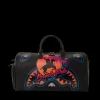 DUFFLES>SPRAYGROUND MIAMI BEACH POLO COLLAB DUFFLE (BLACK)