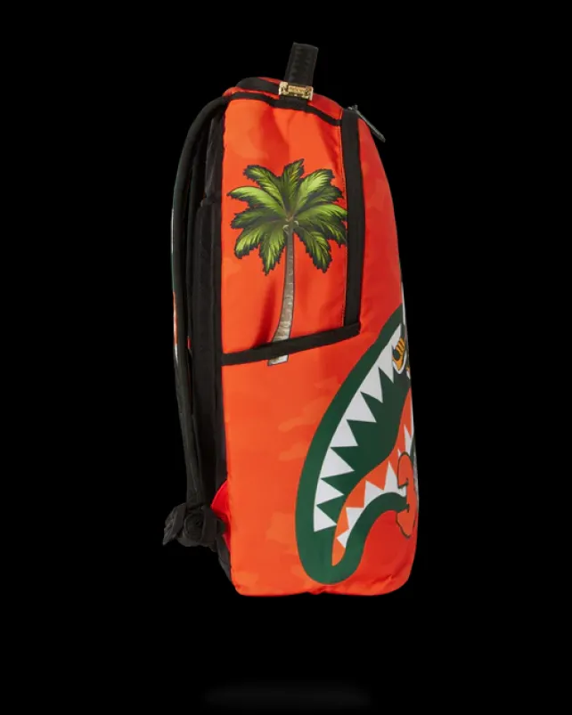 BACKPACKS>SPRAYGROUND MIAMI HURRICANES BACKPACK