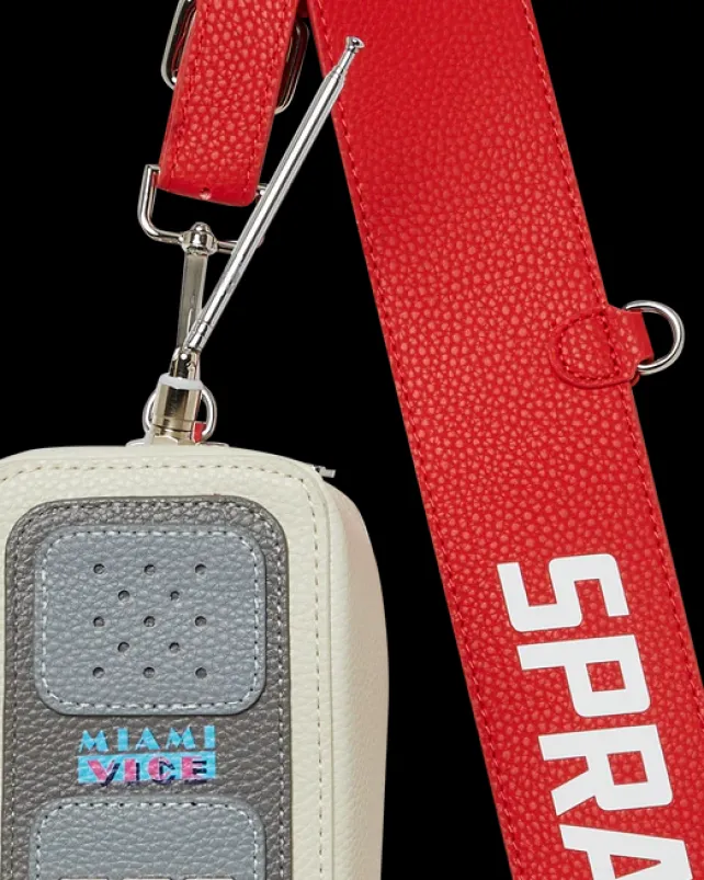 BACKPACKS>SPRAYGROUND MIAMI VICE CELLPHONE BACKPACK