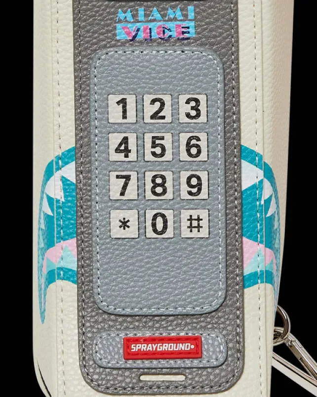 BACKPACKS>SPRAYGROUND MIAMI VICE CELLPHONE BACKPACK