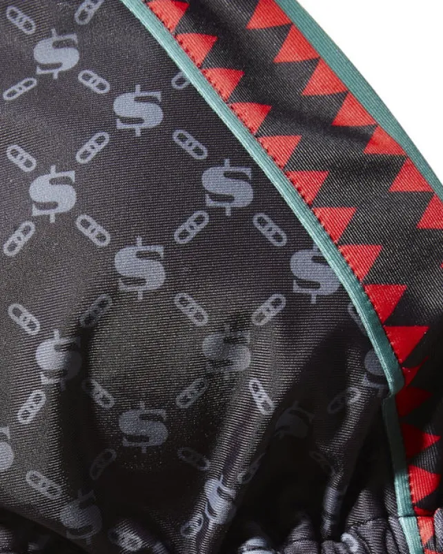 SWIMWEAR>SPRAYGROUND MIDNIGHT MONEYGRAM BIKINI