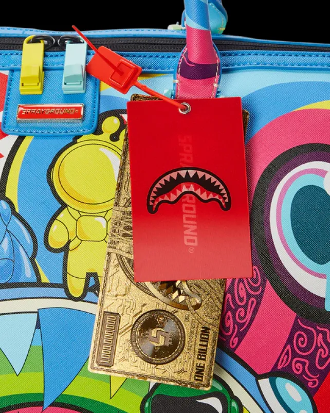 DUFFLES>SPRAYGROUND MIND TRIP DUFFLE