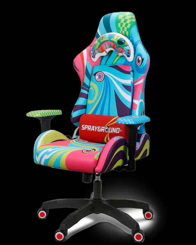GAMING CHAIRS>SPRAYGROUND MIND TRIP GAMING CHAIR - SUPER RARE