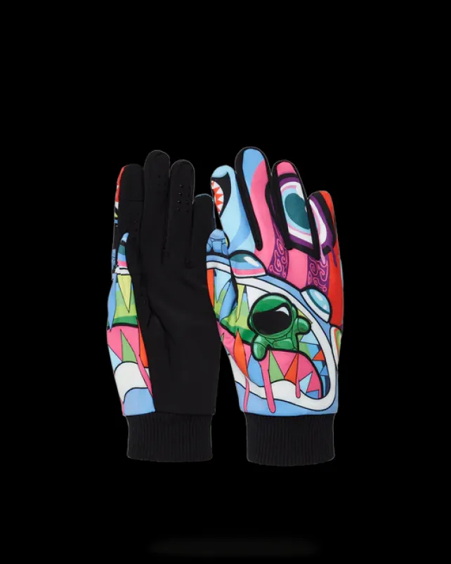 GLOVES|COLD WEATHER GEAR>SPRAYGROUND MIND TRIP GLOVES