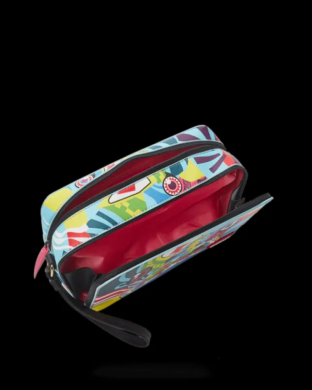 TOILETRIES AKA MONEY BAGS>SPRAYGROUND MIND TRIP TOILETRY BAG