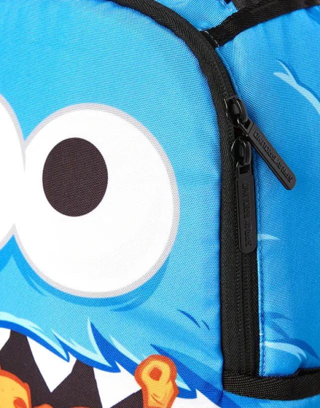 MINI BACKPACKS|BACKPACKS>SPRAYGROUND MINI COOKIE MONSTER SHARK BACKPACK