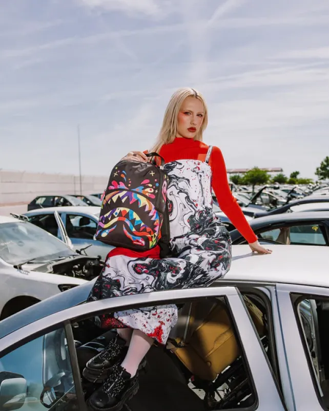 MINI BACKPACKS|BACKPACKS>SPRAYGROUND MINI HAPPY DAYS BACKPACK