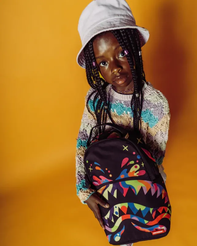 MINI BACKPACKS|BACKPACKS>SPRAYGROUND MINI HAPPY DAYS BACKPACK