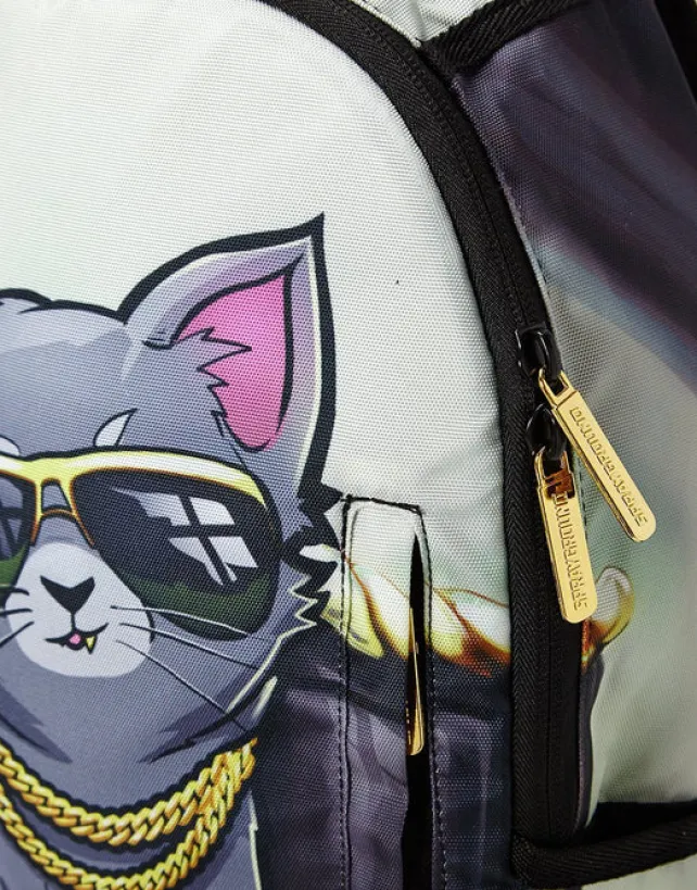 BACKPACKS>SPRAYGROUND MINI KITTEN FACE