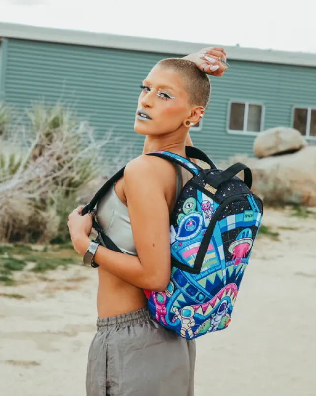 BACKPACKS|MINI BACKPACKS>SPRAYGROUND MINI LAND OF ASTROMANE BACKPACK